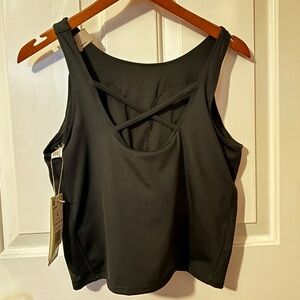 Adidas Black Built-in Bra Tank Top